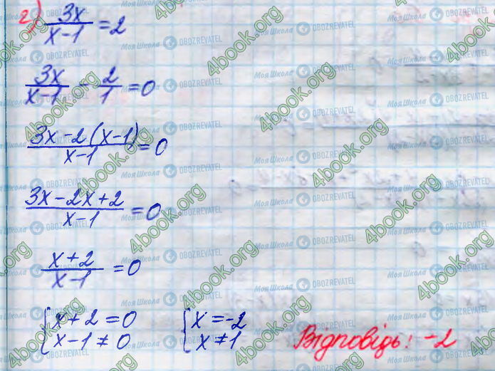 ГДЗ Алгебра 8 клас сторінка 377(г)